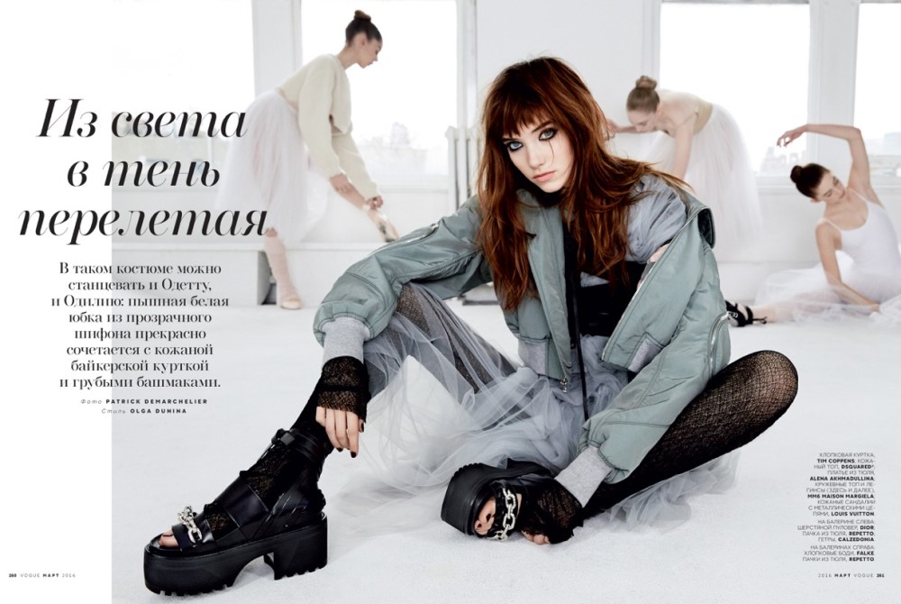 Vogue Russia March 2016 Page 01 1000 x 670