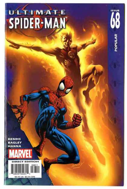 Ultimate Spiderman Cover 68